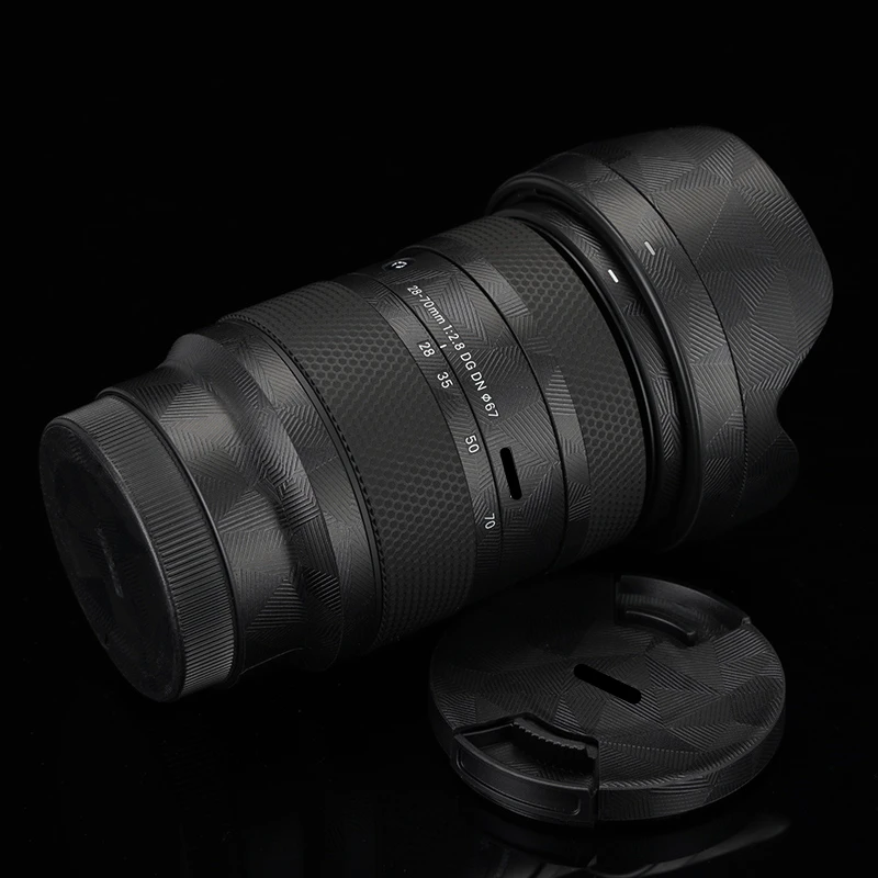 Sigma-lens Vinyl Decal Skin Wrap Película da Capa da Etiqueta Sigma 2870 2870f2.8 28-70 mm F2.8 dg dn para Sony e e l Mount