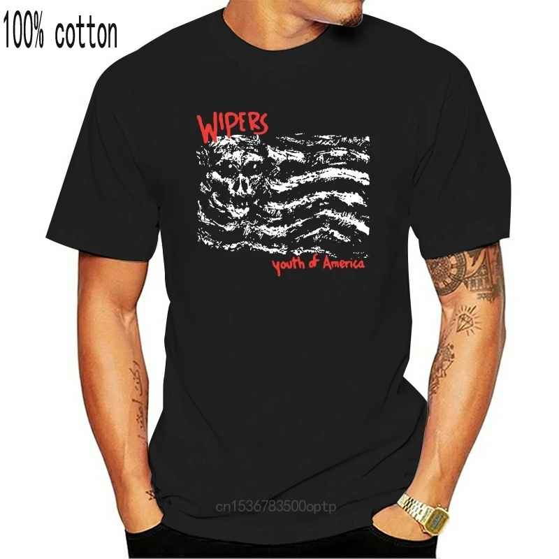 Wipers Youth of America Fitted Jersey Tee Fashion T Shirt 2020 Printed
