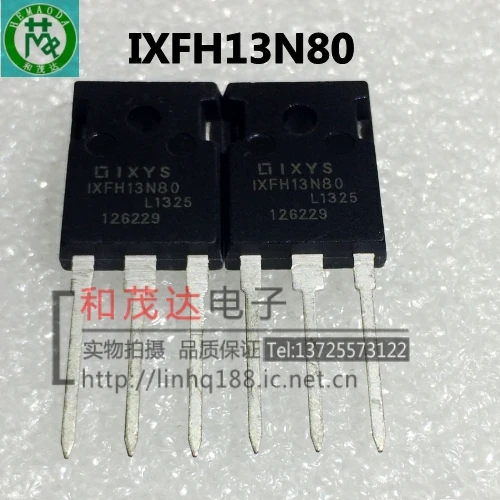 5 шт., новые оригинальные кнопки IXFH13N90 900V 13A в 247 на
