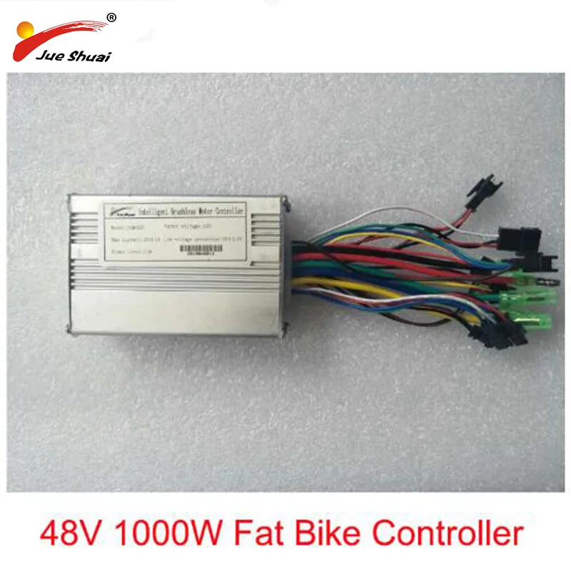JS контроллер электровелосипеда 48 В 28AH 1000 Вт ЖК-синусоидальный кабель для Электрический велосипед Ebike запчасти E комплект для скутеров велосипедный двигатель