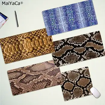 

MaiYaCa Personalized Cool Fashion snake texture Rubber Mouse Durable Desktop Mousepad Rubber PC Computer Gaming mousepad