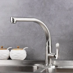 High quality puller kitchen single cooling faucet washing basin sink balcony laundry pool rotary single cooling faucet durable