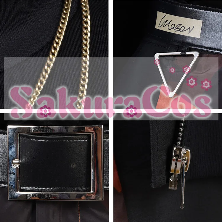 Аниме дивизион рэп битва Busujima Mason Riou ExtraWardrobe01 Анан наряд косплей костюм унисекс Хэллоуин