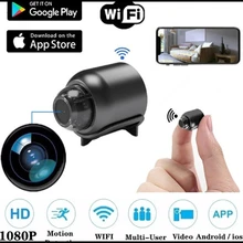 

Mini Camera Wireless Wifi 1080P Surveillance Home Security Night Vision Motion Detect Camcorder Baby Monitor IP Cam Wide Angle