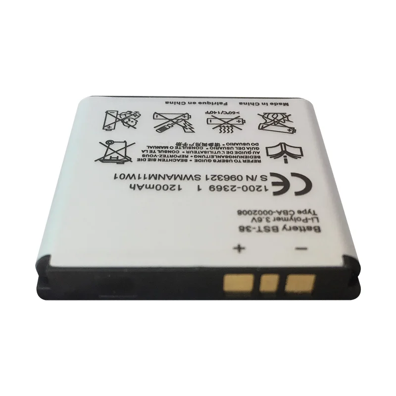 Аккумулятор для телефона Sony Ericsson W580 W580i w760 T650 X10 mini Pro 930 мАч BST 38 BST38 сменные батареи