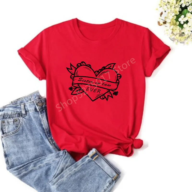 

Heart Print T Shirt Women Summer Cotton XS-3XL Plus Size Short Sleeve Tees Tops Casual Simple O-Neck Female T Shirts New