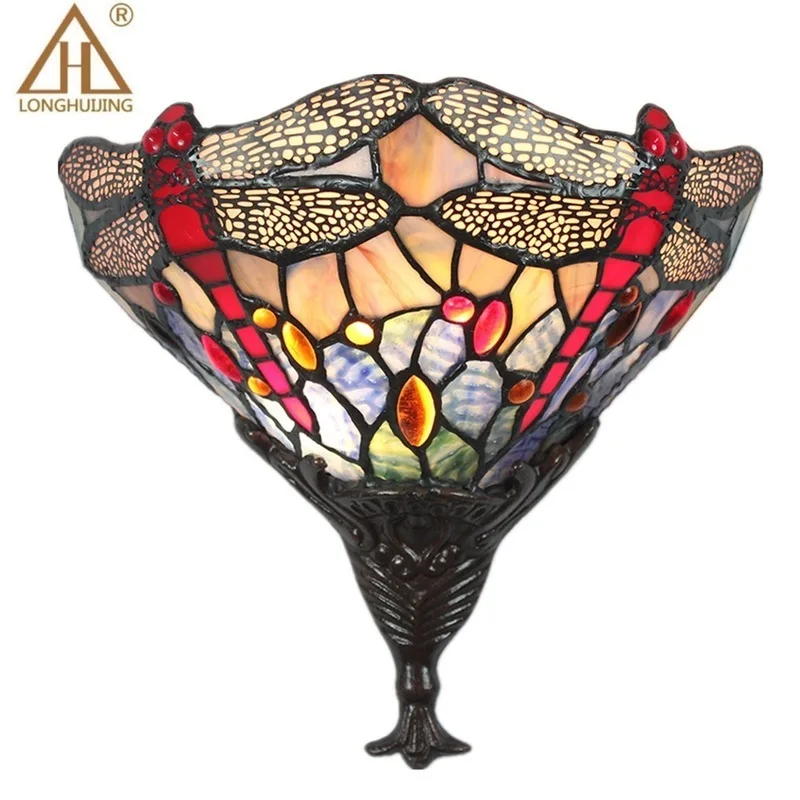 

Mirror Bathroom Bedroom Bedside Glass Wall Lamp Balcony Sunflower Porch Corridor Lighting Free Shipping