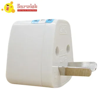 

5 Pcs 2-Pin Universal Conversion Plug Socket Adapter for UK US EU Plug - AUS Plug