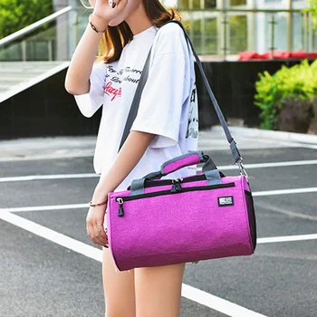 

Travel bag sports bag cylinder swimming fitness bag male shoulder bag