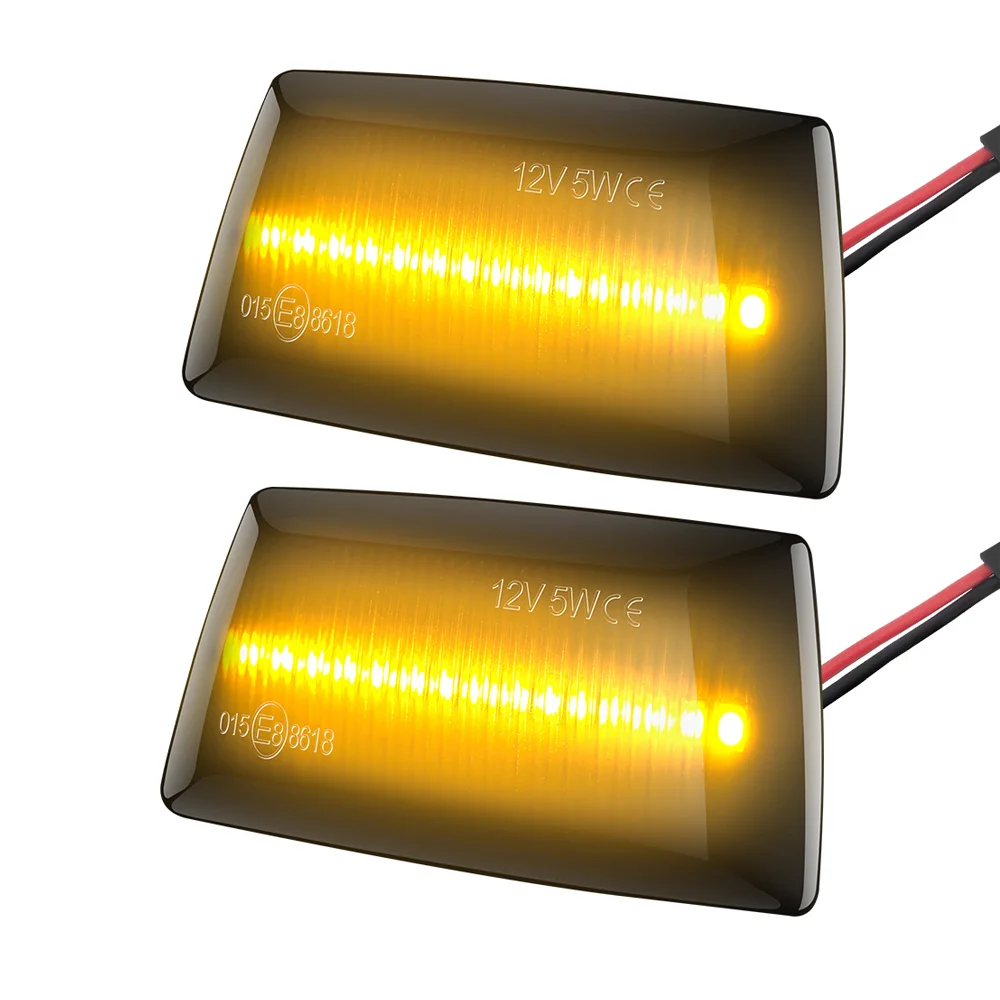 2 шт. автомобиль крыло сбоку течет маркер светильник светодиодный Адам