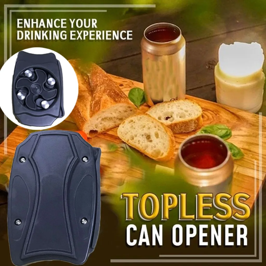 

Opener Go Swing Topless Can Opener Professional Strong Heavy Kitchen Bottle Opener Kitchen Supply Portable Household Can Opener