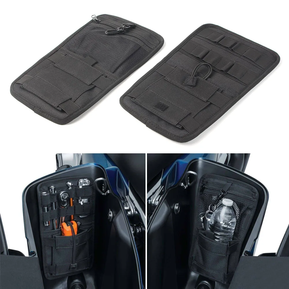 Мотоциклетная сумка-Органайзер жесткие сумки для хранения Harley Touring Street Road Glide Bagger