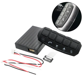 Pulsante al volante Controller wireless multifunzione Autoradio Lettore GPS DVD Telecomandi per auto universali