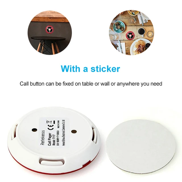 Retekess Wireless Calling System Restaurant Pager Waiter Call Customer Service Devices Electronics 1ef722433d607dd9d2b8b7: China