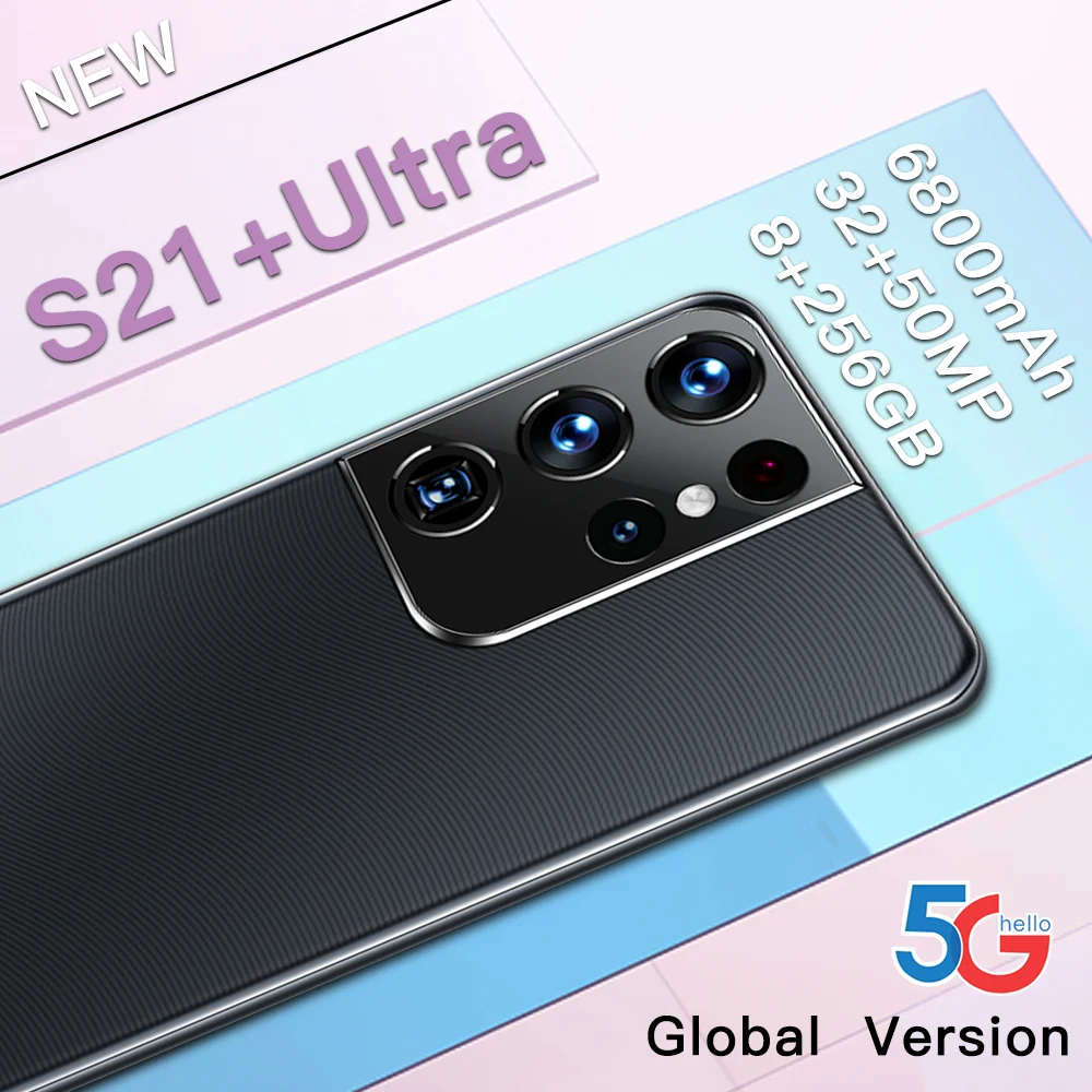 Смартфон Samsumg Galax S21 6 7 дюйма 12 + 512 ГБ Android 10 0 6800 мАч 16 24 Мп | Мобильные телефоны и