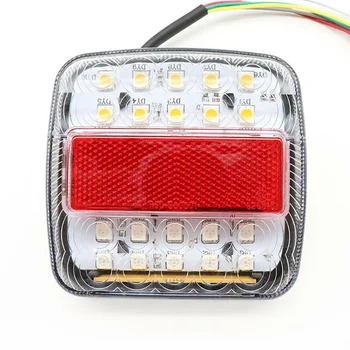 

Stop Brake Trailer Tail Light Lamp 12V Shock Proof Multifunctional 2pcs