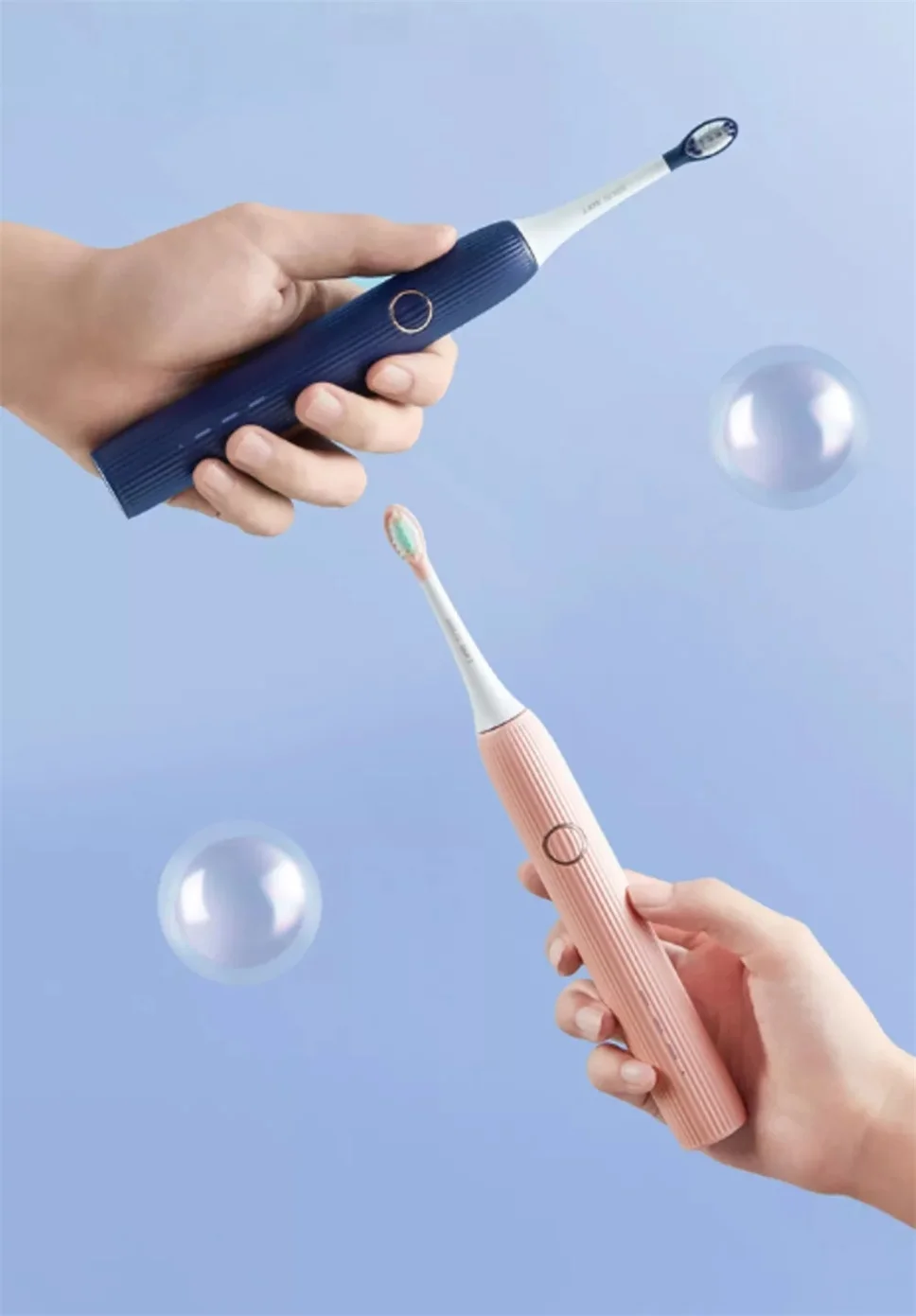 XiaoMi SOOCAS V1 звуковая электрическая зубная щетка IPX7 Водонепроницаемая зубная щетка(с 2 головками) электрическая зубная щетка для чистки полости рта