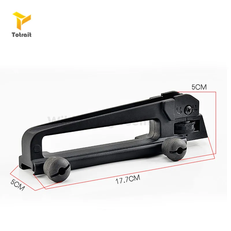 

LOW Profile Detachable Adjustable Carry Handle Quick Release mount with Aperture A2 front rear sight for Tactical M4 M16 AR15
