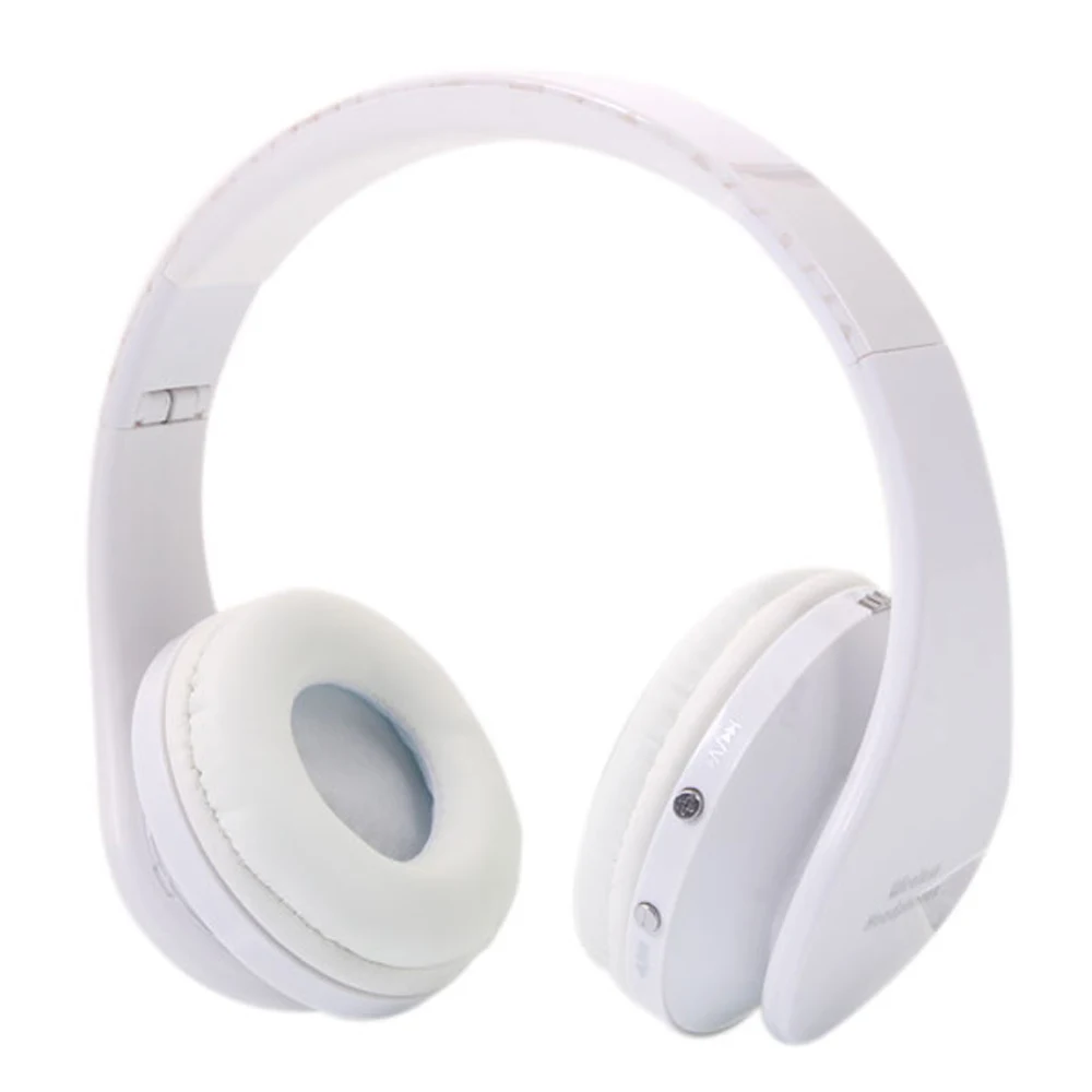 NX 8252 Foldable Wireless Stereo Sports Bluetooth Headphone Headset with Mic for iPhone iPad PC DVD MP3