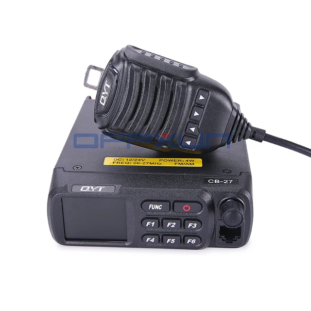 $88.33 QYT CB-27 CB27 Shortwave Locomotive Car Marine Two Way Radio Station Intercom 26-27MHz Wireless Communication Repeaster