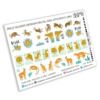 

BPW. style, slider design leopard mix, sd5-1895