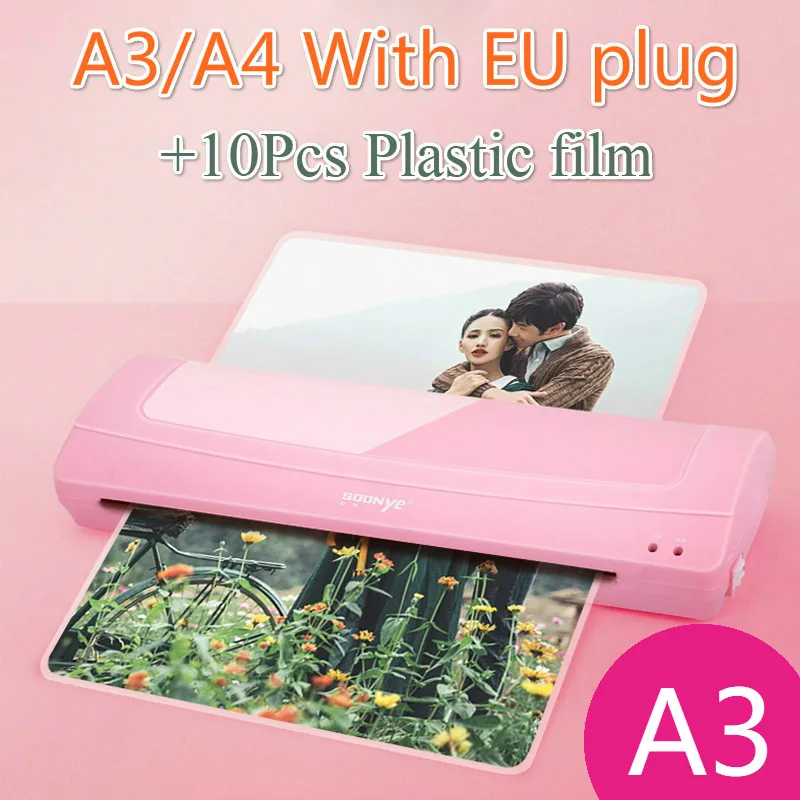 

A3 Photo Laminator Paper Film Document Thermal Hot & Cold Laminator Plastificadora Termolaminar Plastifieuse Laminating Machine