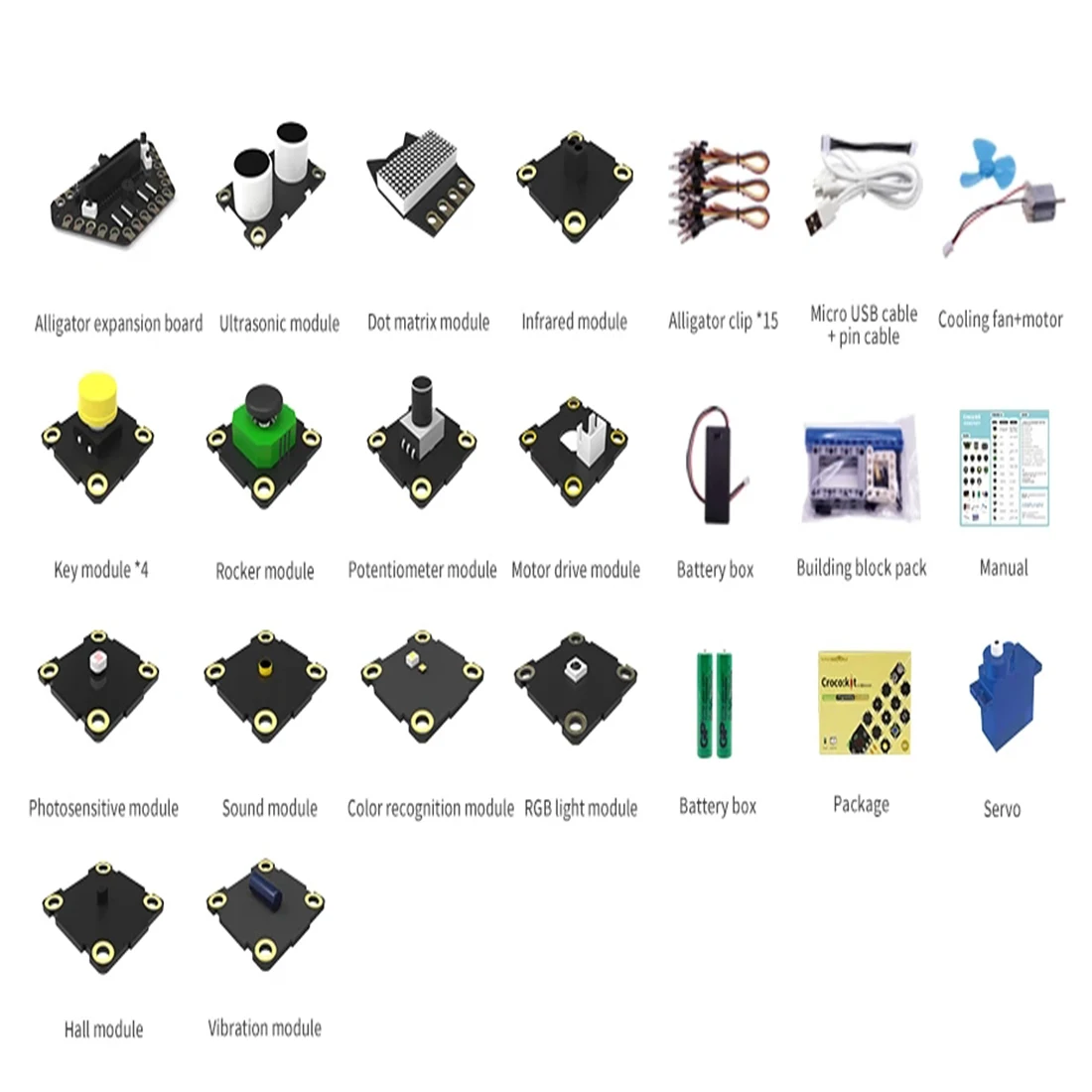 Placa de Expansão para Micro: Programa Quente Inteligente Robô Sensor Starter Kit Vapor Programação Educação Bit 27 Brinquedos programáveis