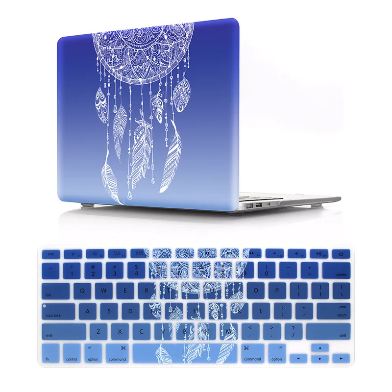 Чехлы для ноутбуков MacBook Air 13 чехол A1466 A1369 с цветочным принтом Жесткий Чехол Apple Mac