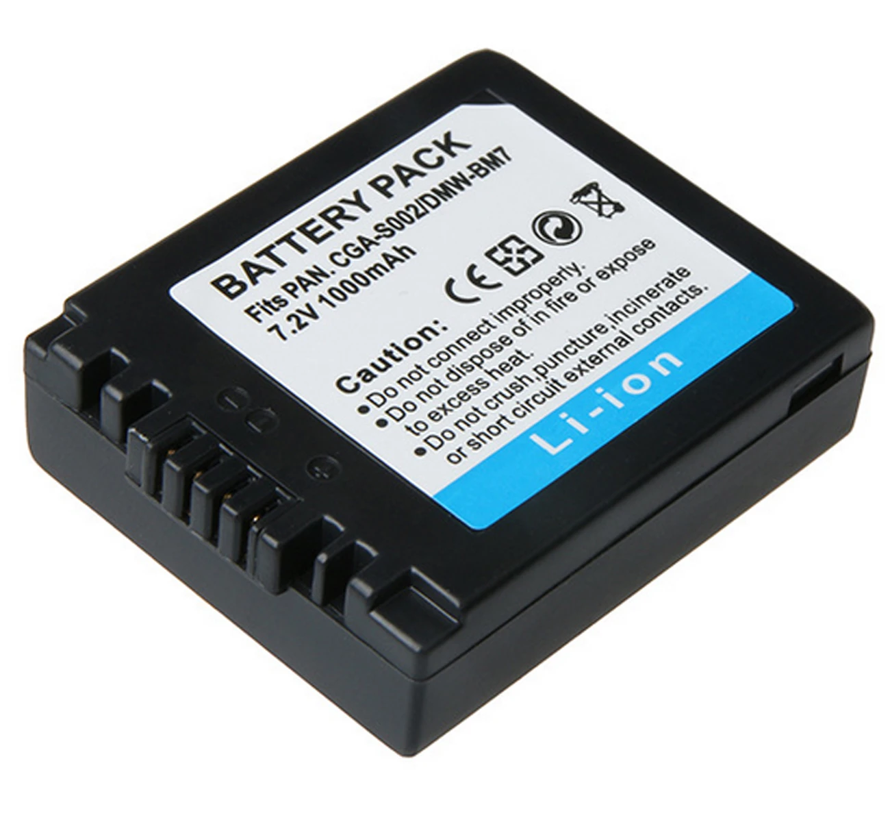 Premium Battery for Panasonic Lumix DMC-FZ5PP Lumix DMC-FZ1A-S Lumix DMC-FZ1A