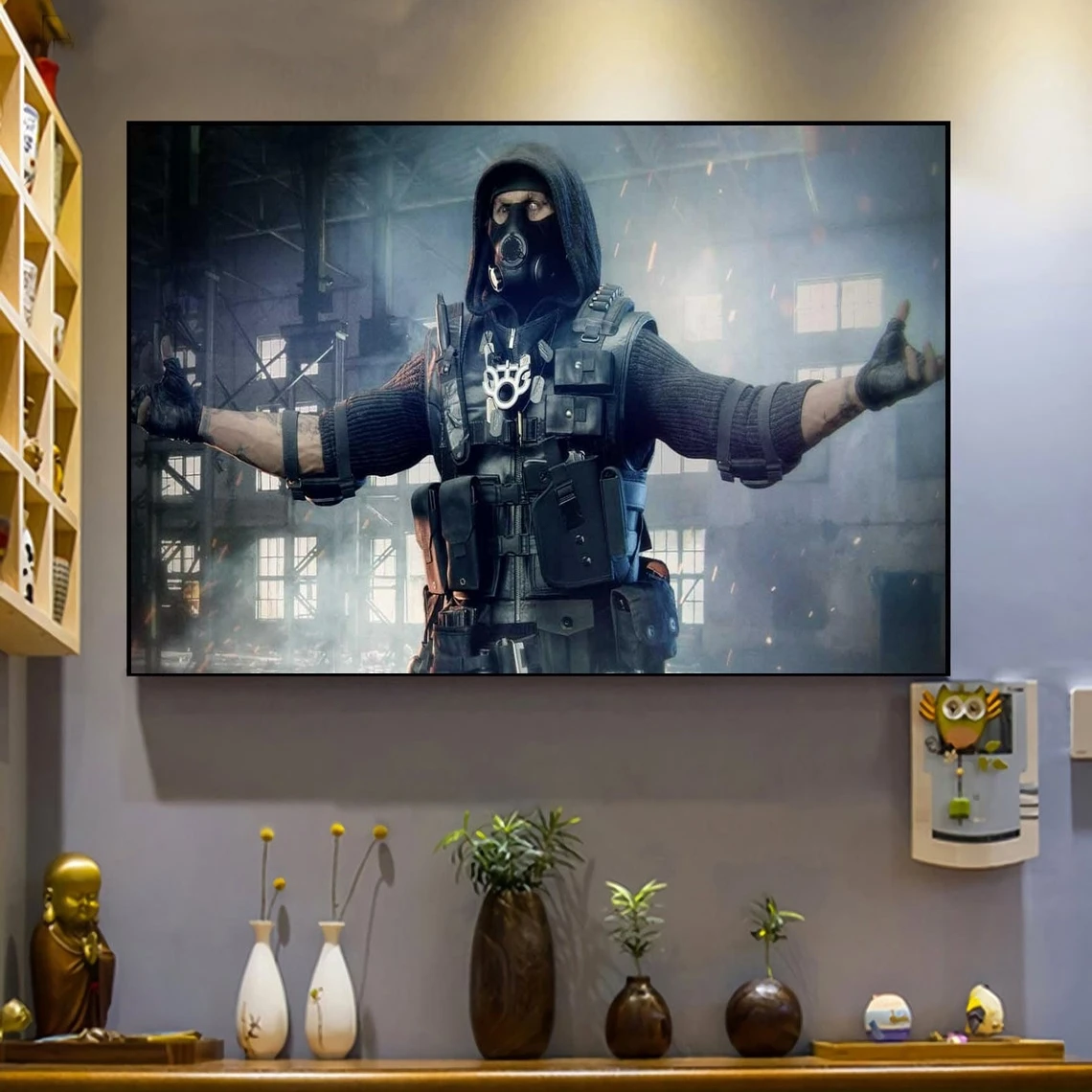 Assicurazione Sandstorm Game Cover Poster Wall Art Canvas Painting Camera Da Letto Soggiorno Decorazione Domestica (Senza Cornice)