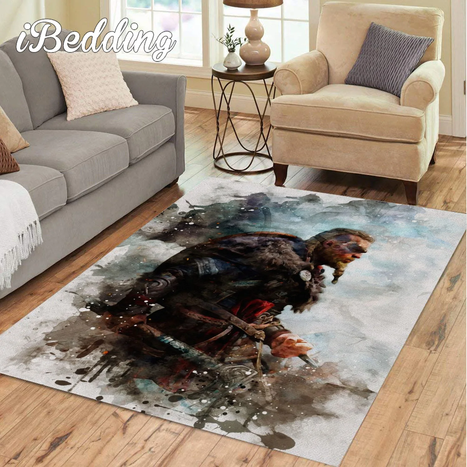 Assassins Creed LV Black Flag Sunset Boat Video Game Area Rug For Christmas  Living Room Rug - Peto Rugs