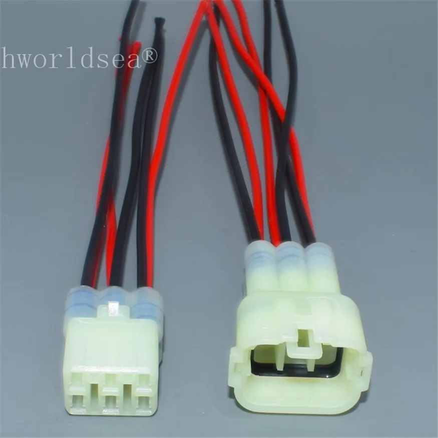 Shhworldsea 6 Pin 2.2MM 090 male female motorcycle connector