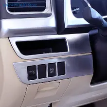Для Toyota Highlander Kluger2015 нижний центральный контроль блесток комплект основной кабины для хранения рамка отделка ABS хром аксессуары