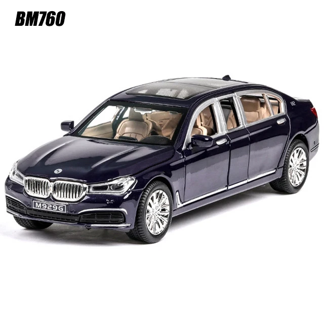 1:24 S600 Limousine Diecasts& Toy Vehicles металлический сплав 6 модель автомобиля с открытой дверью с огнями и звуками игрушки для детей Подарки - Цвет: M923G-6-BU