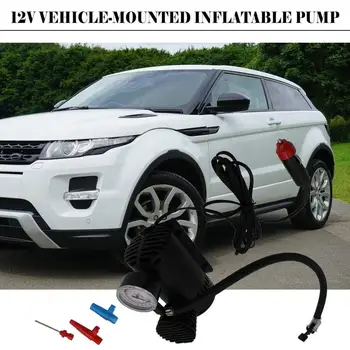 

12V Portable Mini Air Compressor 300 Psi Car Van Bike Tyre Inflator Cigarette Car Air Pump Auto Accessories