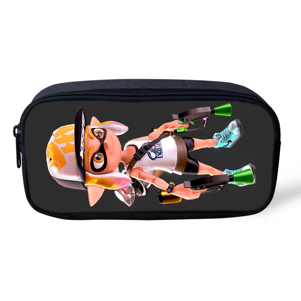 CDGX1165K Игра Splatoon 2 студентов школьный рюкзак, набор/3 шт. для мальчиков и девочек мультфильм красочный книжный мешок детский блокнот сумка рюкзак Прямая поставка - Цвет: CDGX1165K