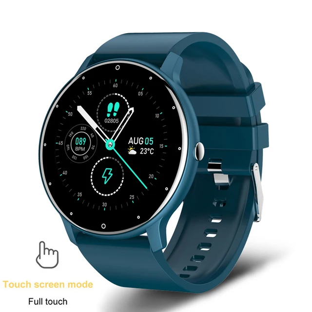 2022 New Smart Watch Men Full Touch Fitness Tracker IP67 waterproof Sports Fitness Watch Ladies Smartwatch for Xiaomi phones+Box 