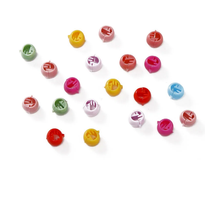 B 20PCS random 1 комплект, милые цветные Когти для маленьких волос с героями мультфильмов, детские красивые украшения для волос, ободок на голову, заколка для детей, модные аксессуары для волос - Цвет: B 20PCS random