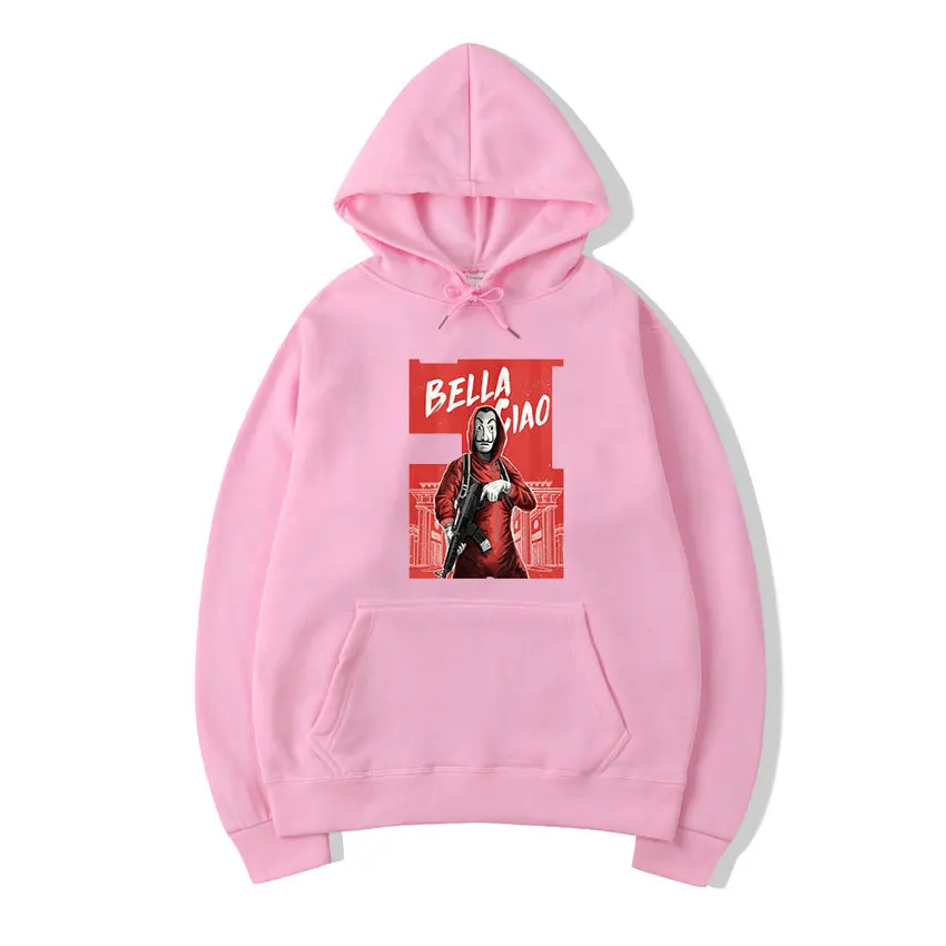 

2020 Summer New Hooded Games Sweatshirts House of Paper Money Heist La Casa De Papel Hoodies for Men Plus Size Women Game Jacke