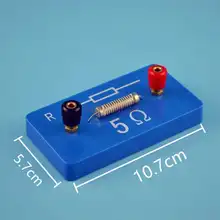 

Resistance coil Fixed value band with strong magnetism Magnetic electric demonstration box teacher accessories