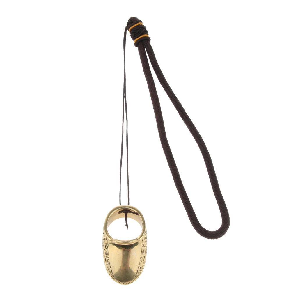Handmade Traditional Brass Archery Thumb Ring Traditional Bow Trigger