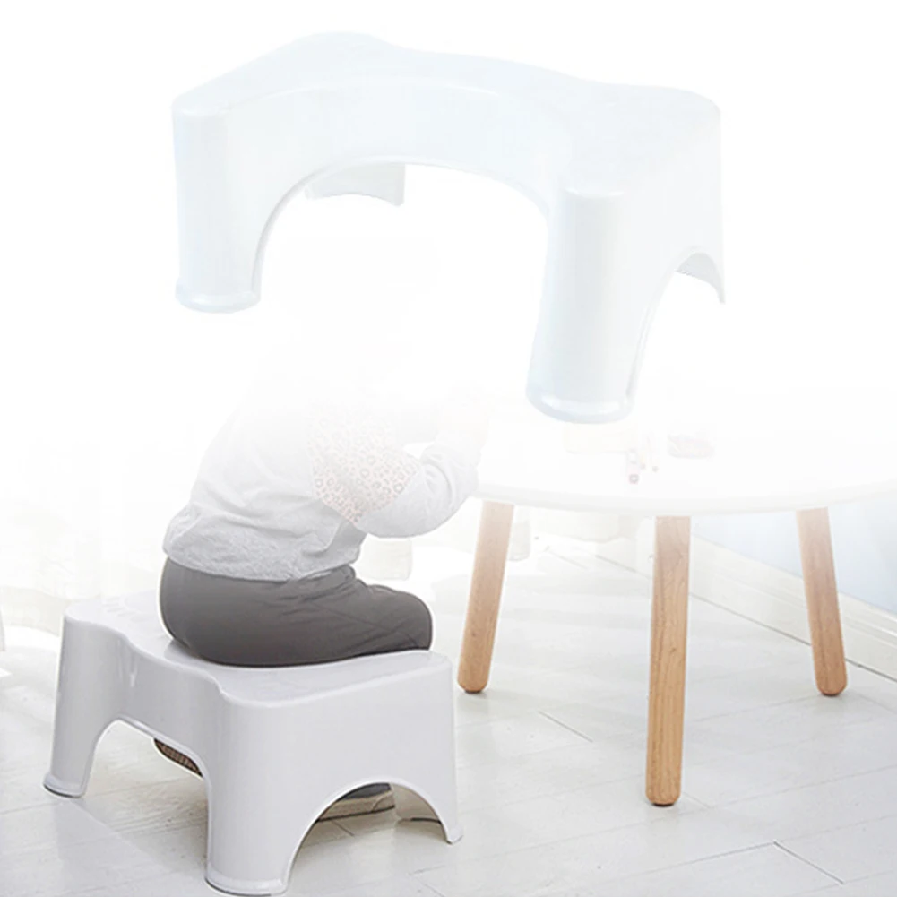 

Toilet Stool Thickened Squatting Potty Kids Non-Slip Step Foot Universal Bathroom Aid U Shaped Pregnant Woman Piles