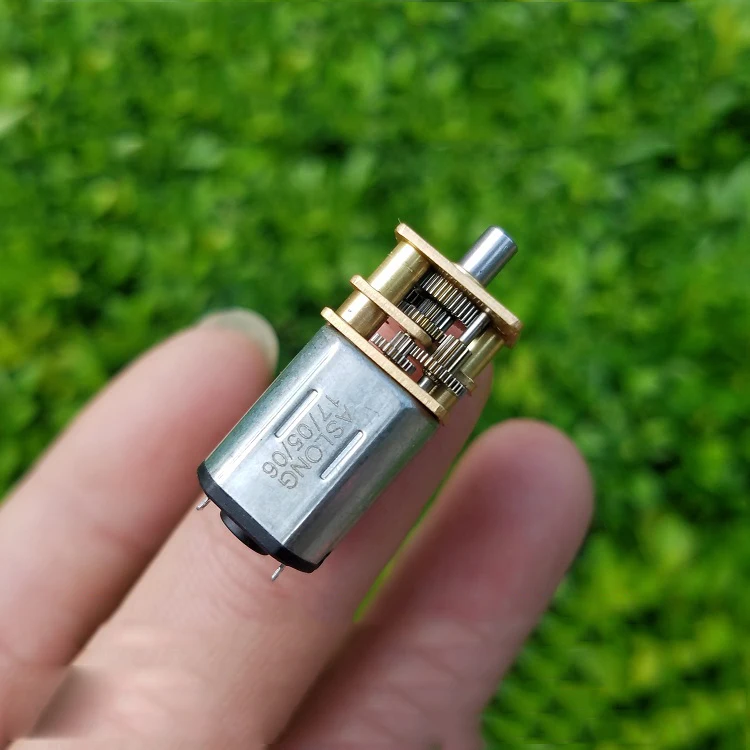 Dc 3V ~ 6V 100Rpm Slow Speed Mini N20 Full Metal Gearbox Motoriduttore D-Shaft Rapporto Di Riduzione 1:100 Robot Fai Da Te Smart Car