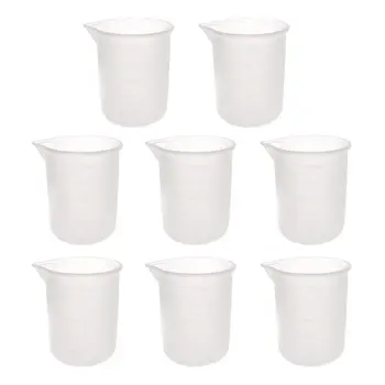 

Crystal Epoxy Disposable Silicone Measuring Cup DIY Handmade Tool with Scale 100mlml