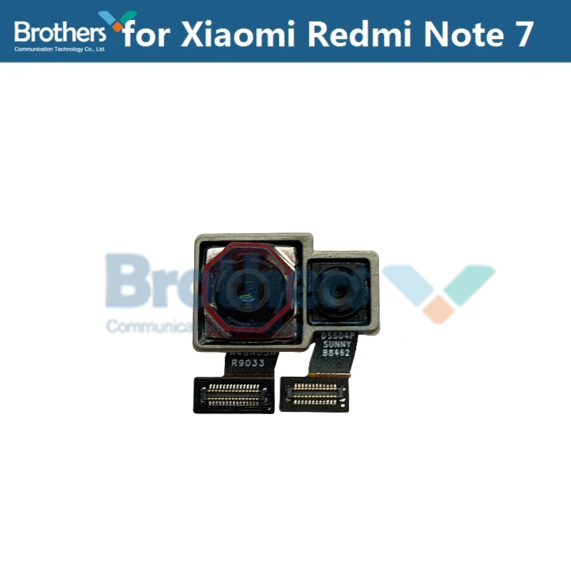 Задняя камера для Xiaomi Redmi Note 7 задняя большая Модуль задней камеры гибкий кабель