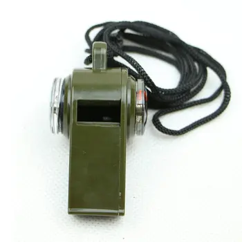 

Thermometer compass whistle three-in-one multifunctional lifesaving whistle outdoor practical portable supplies