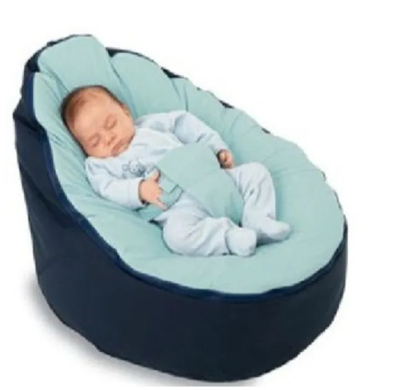 Soft Baby Chair Infant Bean Bag Bed Cover Without Filler Pouf For Feeding Baby Snuggle Bed With Belt For Safety Protection Baby Seats Sofa Aliexpress