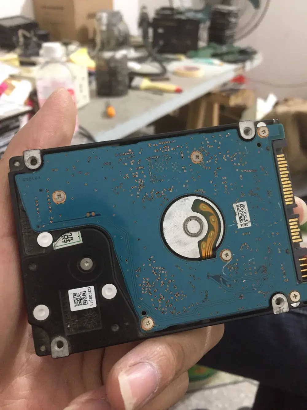 

G3814A Free shipping 100% Original HDD PCB borad G3814A