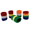 1Pcs Striped Tennis Wristband Sports Wrist Brace Wrap Basketball Towel Cotton Sweatband For Running Fitness Wrist Guard Protect 2