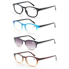 Очки для чтения женские высококачественные очки в круглой оправе, включая солнечные увеличительные модные очки